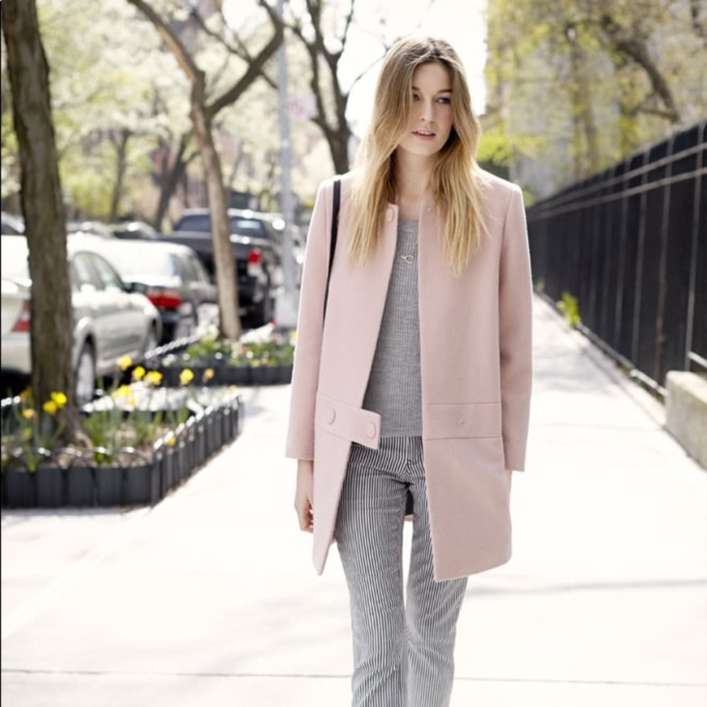 Club Monaco Blush Pink Topper Rare XS